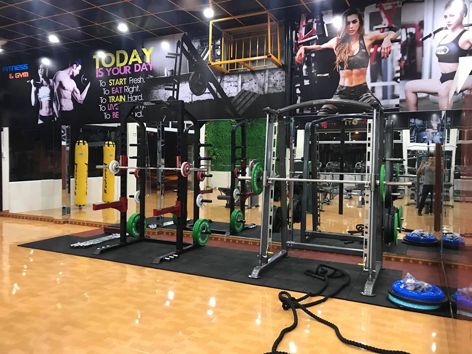 setup phòng gym phổ thông tại hải dương HC fitness