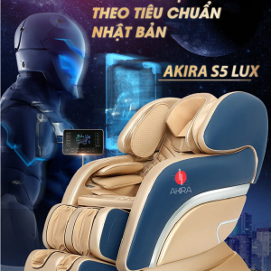 Ghế massage Akira AR s5 lux công nghệ nhật bản