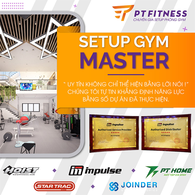 PT Fitness - Chuyên gia setup phòng gym