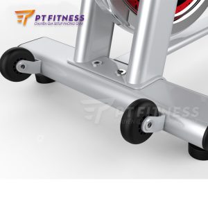 Xe đạp tập gym Impulse PS300 có thiết kế bánh xe di chuyển linh hoạt