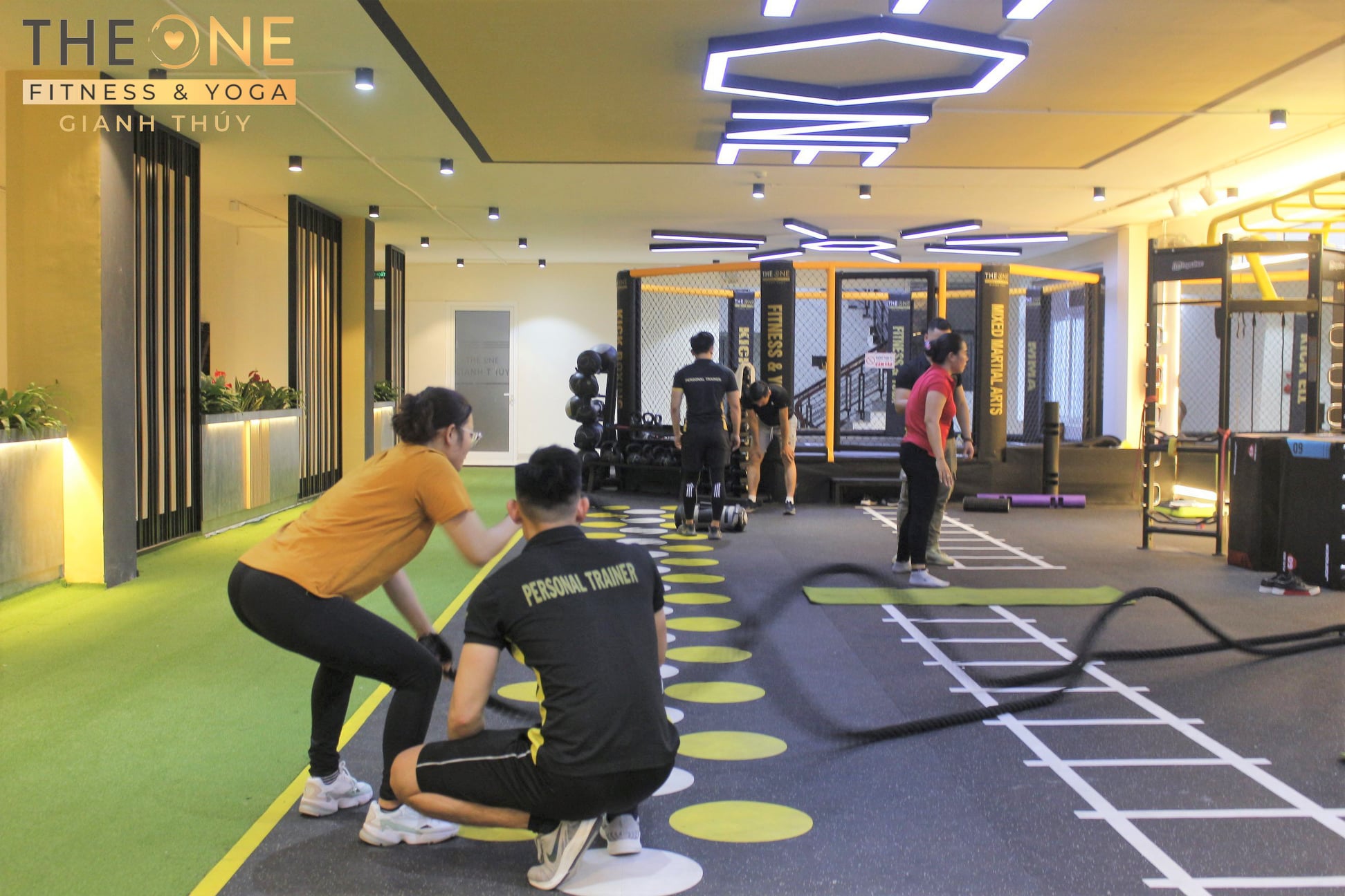 setup cung cấp thiết bị phòng gym the one fitness tại quảng bình