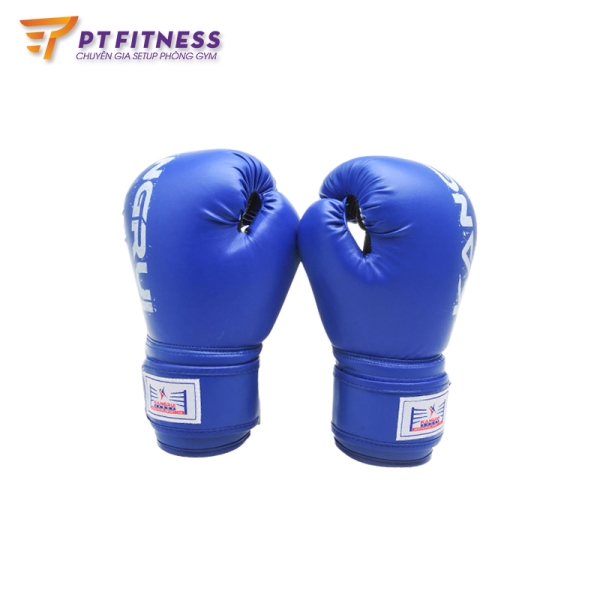 Găng tay boxing đấm bốc chuyên nghiệp PT8727 xanh