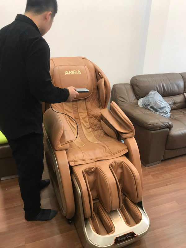 Ghế massage toàn thân A288 màu trắng