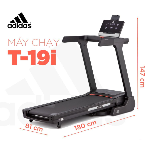 Thông số kỹ thuật máy chạy bộ Adidas T-19i Treadmill