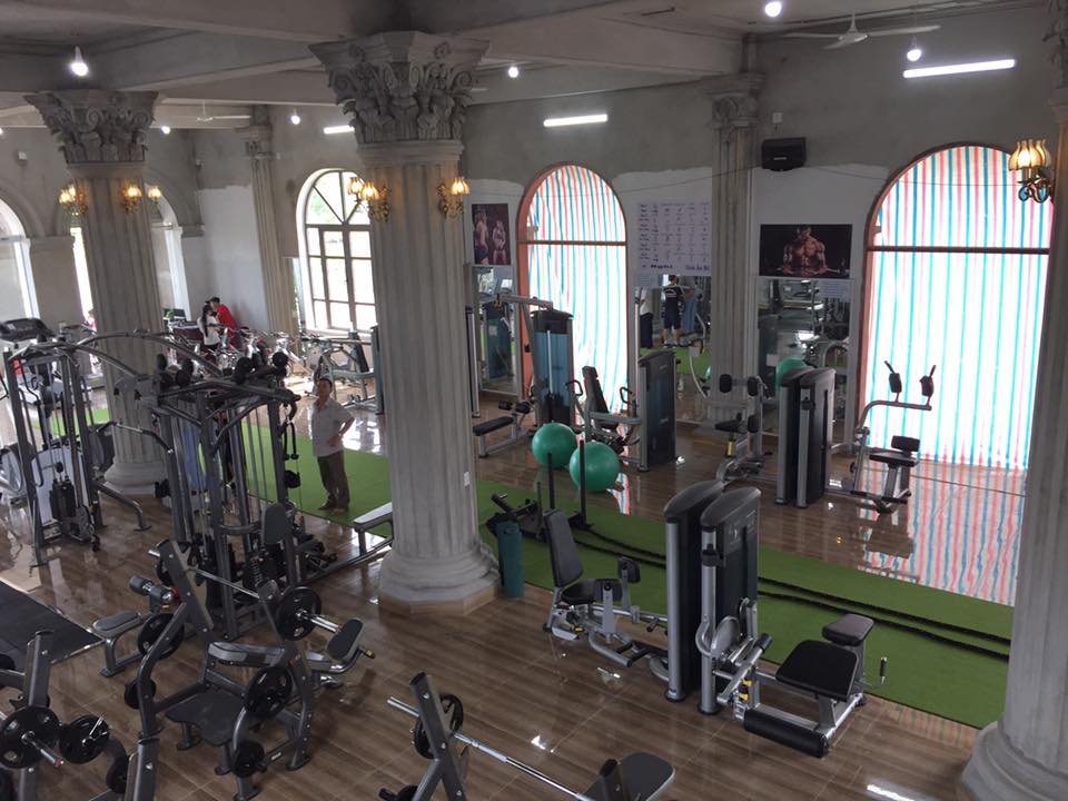 Phòng gym thương mại cao cấp SD Fitness tại Ninh Bình sau khi hoàn thiện