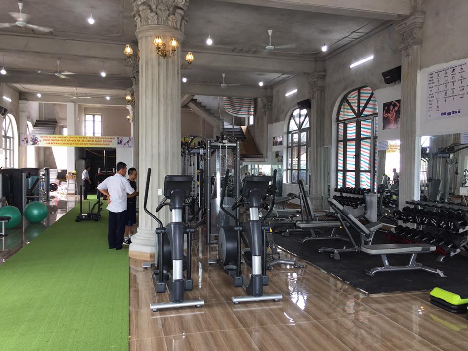 Phòng tập thương mại cao cấp SD Fitness tại Ninh Bình sau khi hoàn thiện