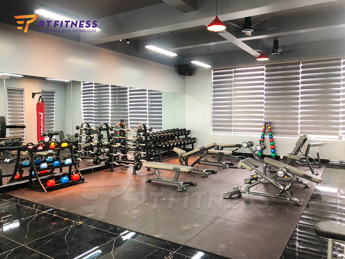 Setup phòng gym Huyền Fitness Center tại Hải Phòng