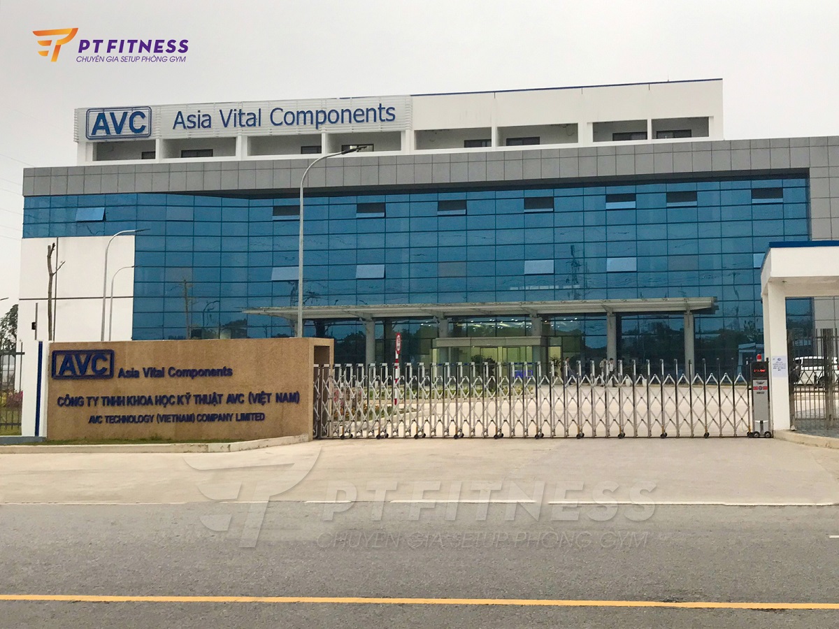 Phòng gym công ty TNHH AVC Việt Nam