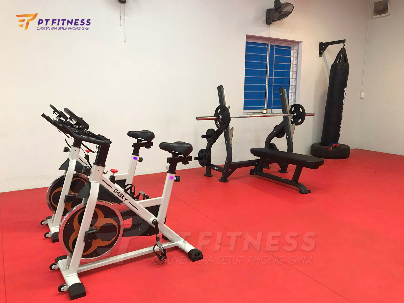 Phòng tập gym cho trụ sở Công an tỉnh Phú Thọ