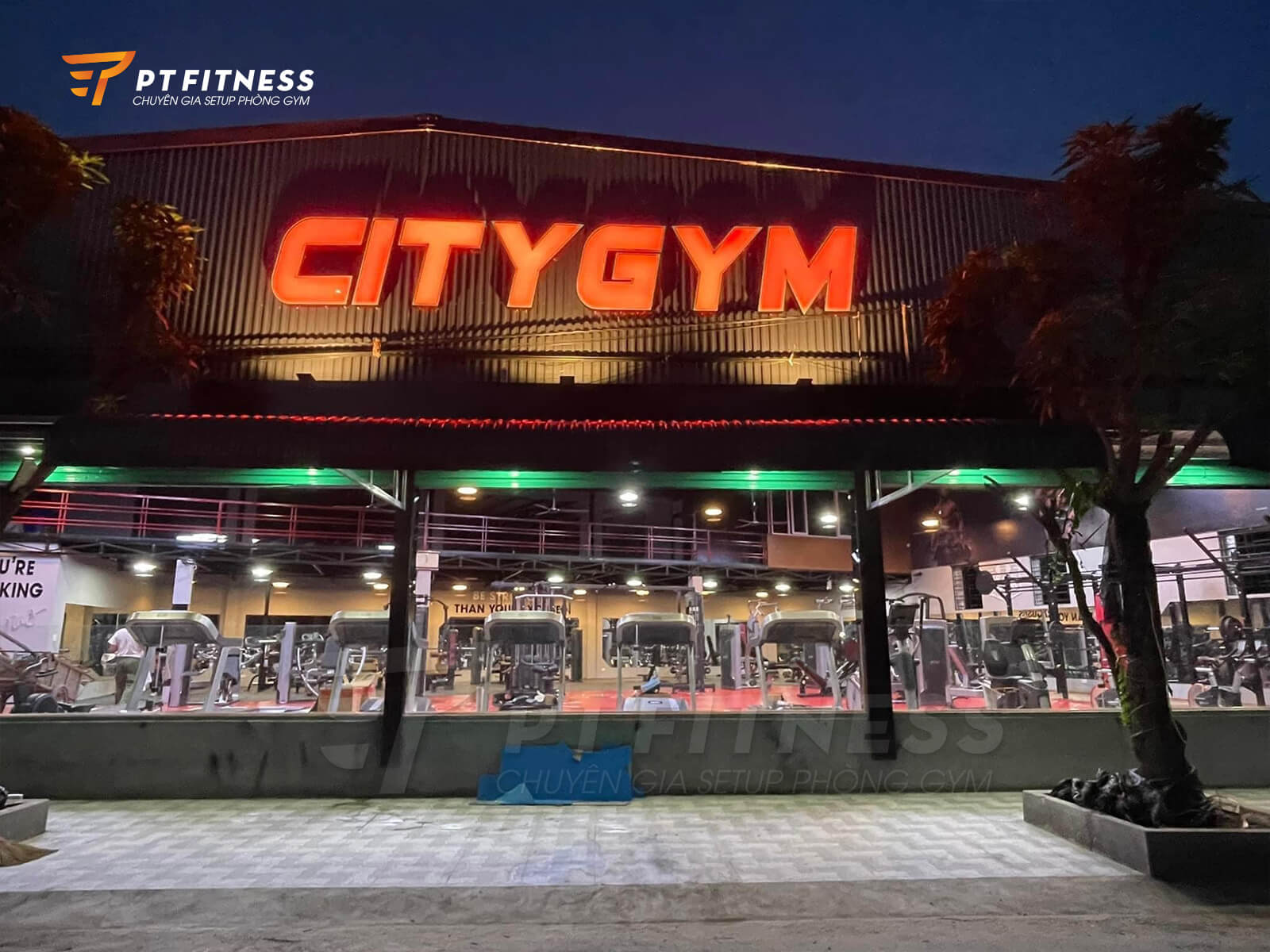 Phòng gym thương mại City Gym