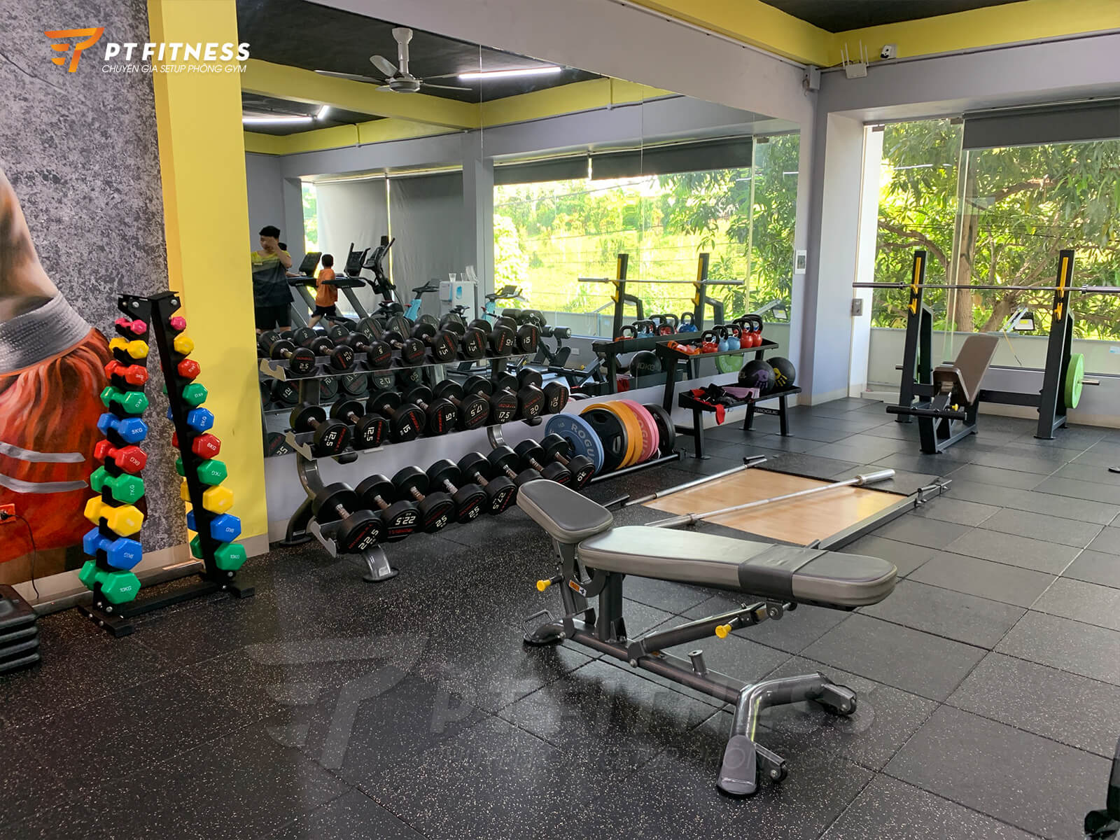 Phòng gym HG KickFit tại Lào Cai