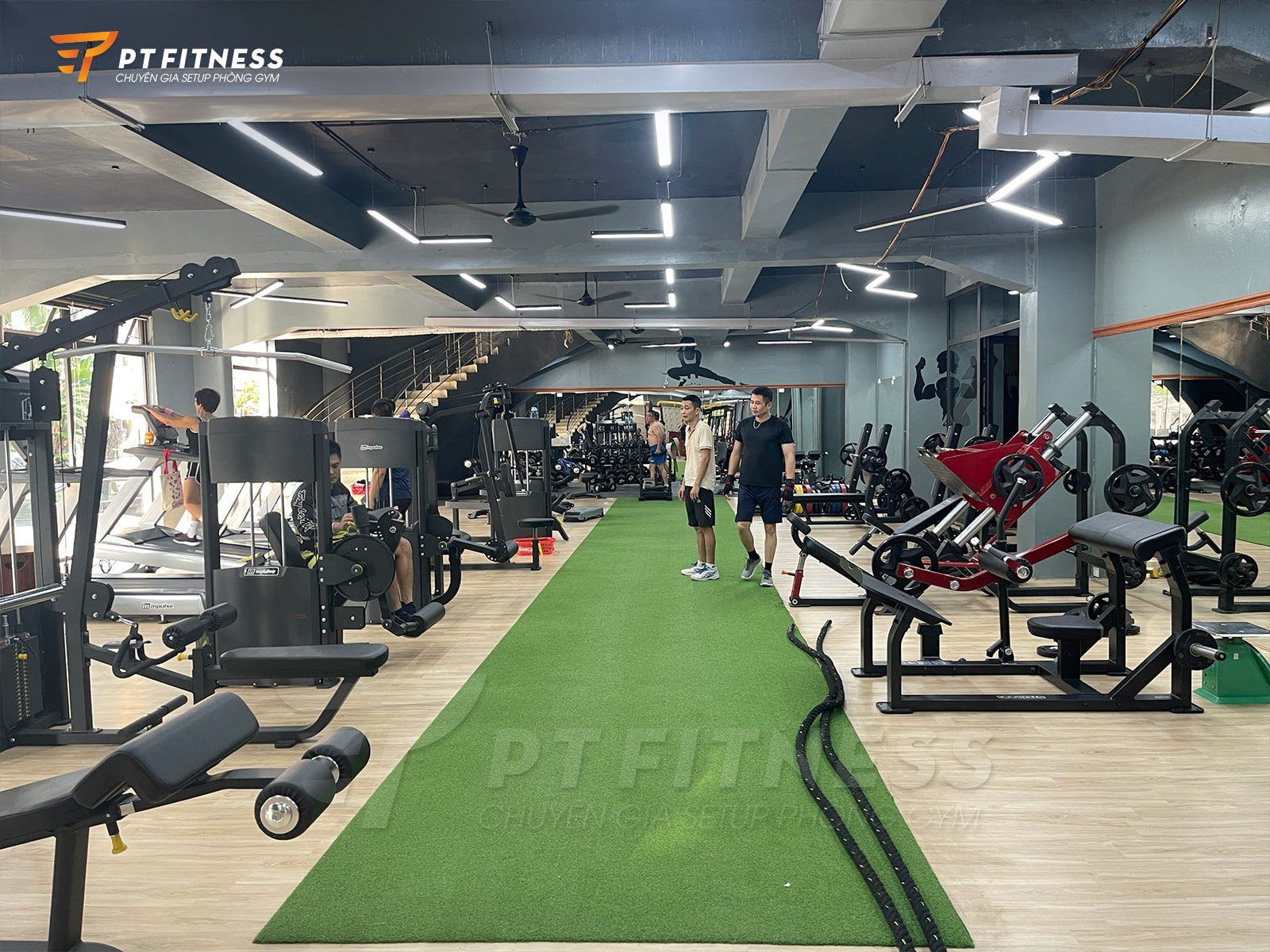 Phòng gym kinh doanh VTA - Fitness Center Thái Nguyên