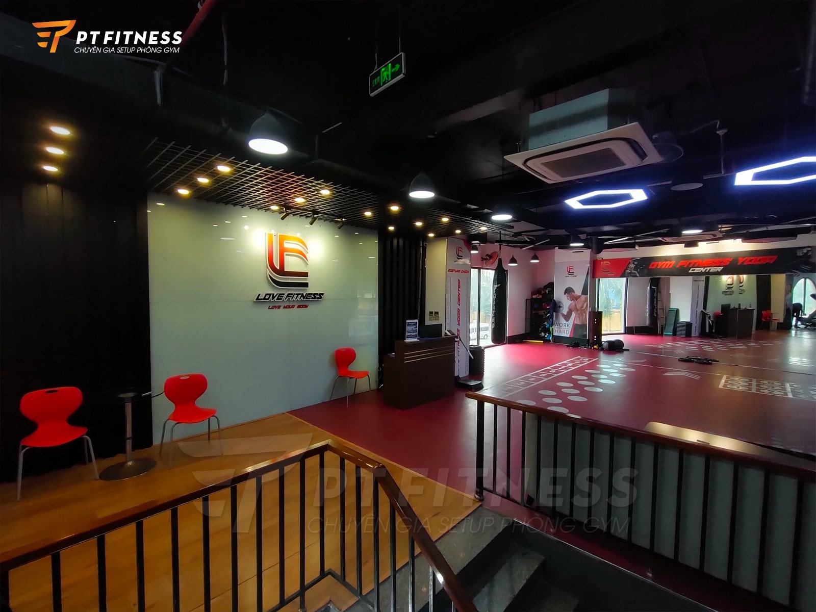 Phòng tập gym Love Fitness tại Cổ Nhuế - Hà Nội