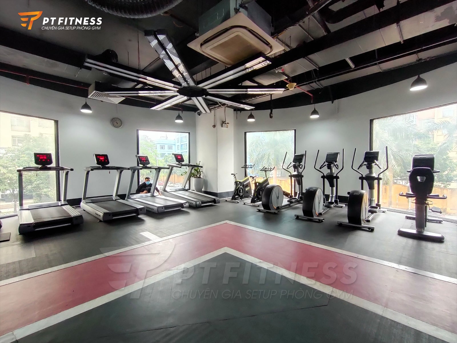 Bảo dưỡng máy tập phòng gym Love Fitness tại Cổ Nhuế - Hà Nội
