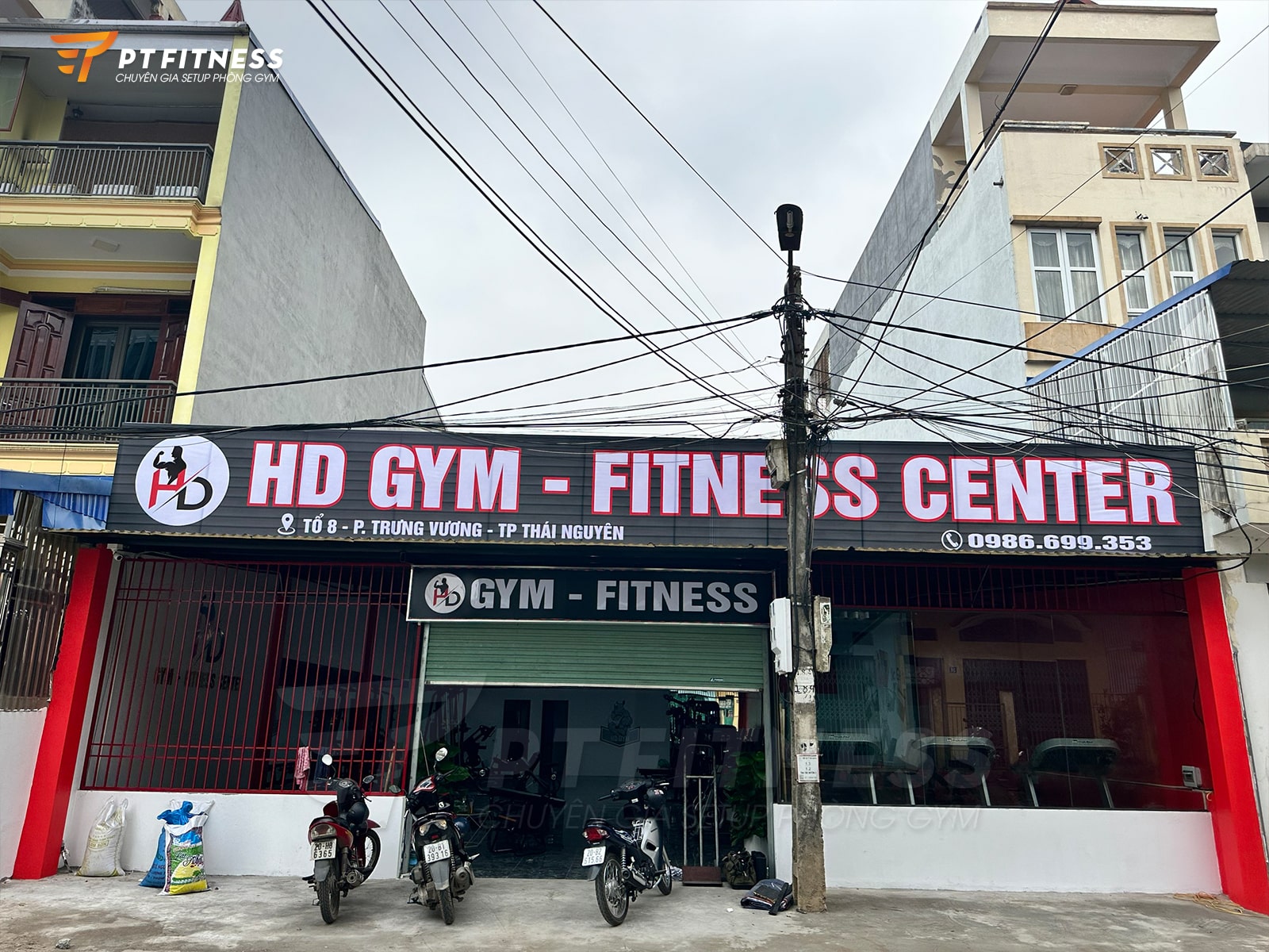 Phòng tập HD Gym - Fitness Center tại Thái Nguyên