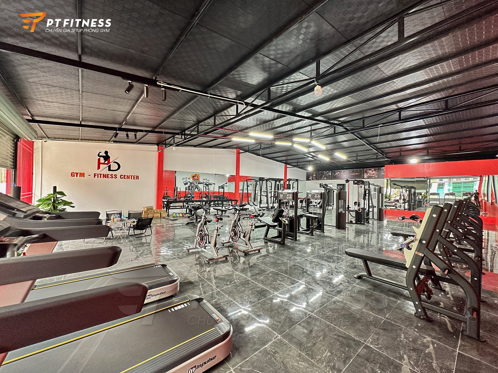 Phòng tập gym HD Gym - Fitness Center tại Thái Nguyên