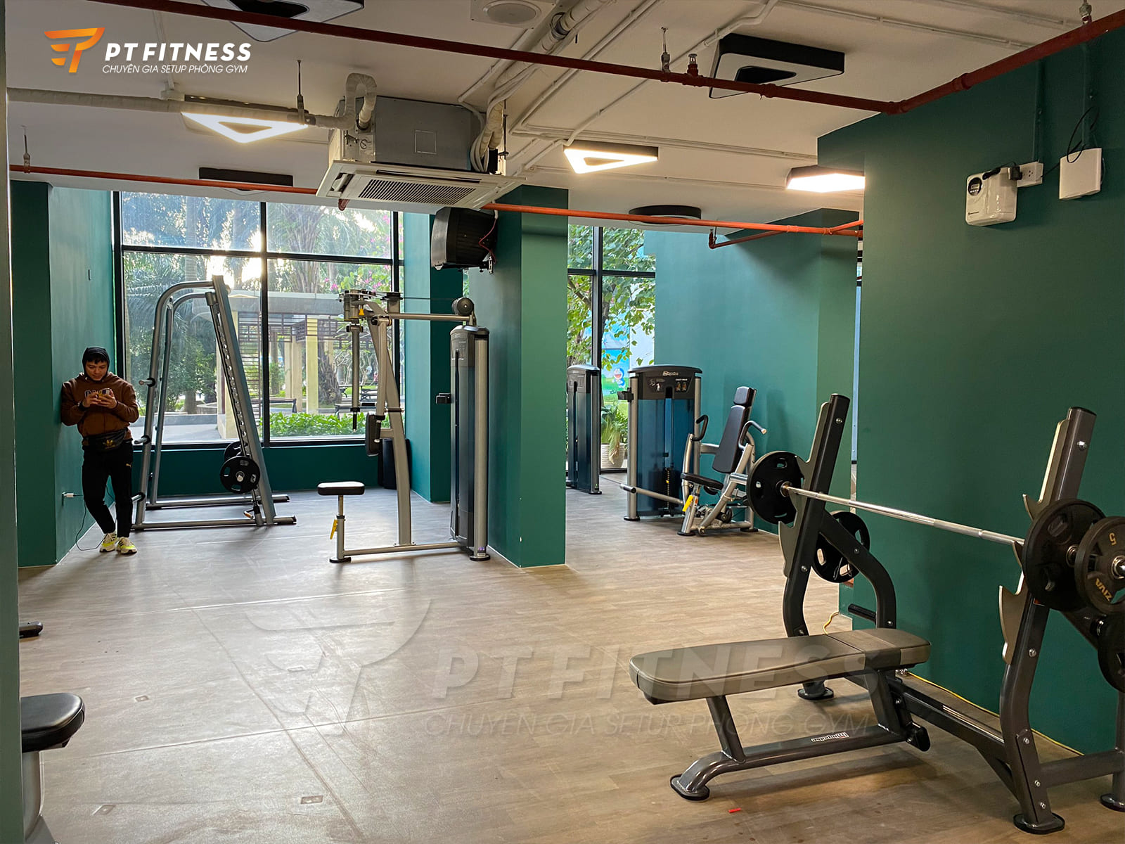 Phòng gym thương mại Unity Fitness & Pool tại Ecopark Hưng Yên