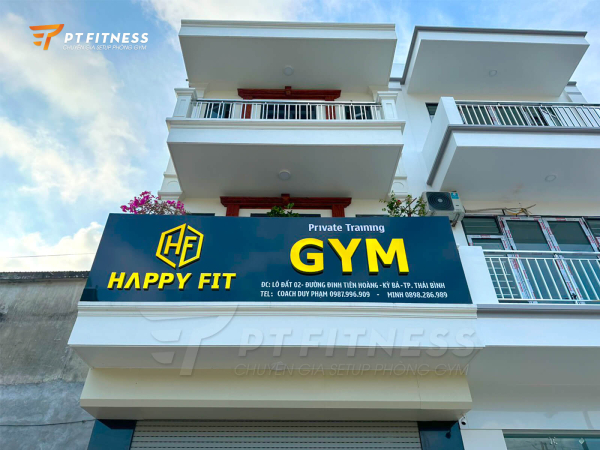 Phòng tập Private Gym Happy Fit tại Thái Bình
