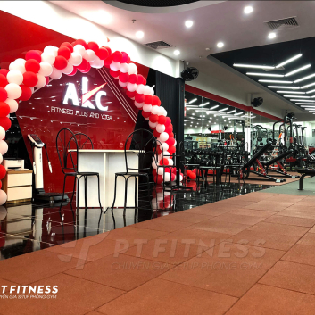Phòng gym thương mại AKC Fitness cao cấp tại Quảng Ninh