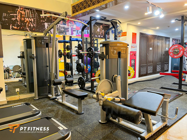 Setup lắp đặt phòng gym Private Heart Fitness tại Hà Nội