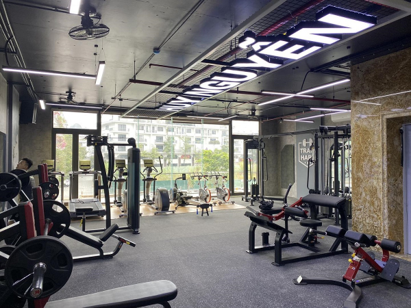 Phòng gym thương mại Huy Nguyễn Fitness tại Quảng Ninh