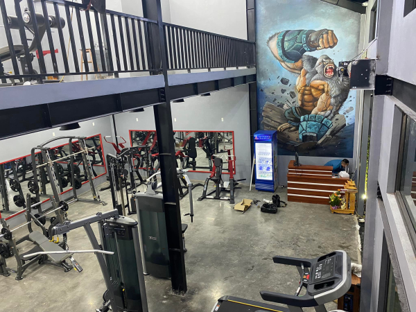Setup dự án phòng tập Monkey Gym – Thái Bình